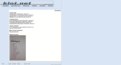 Desktop Screenshot of klot.net